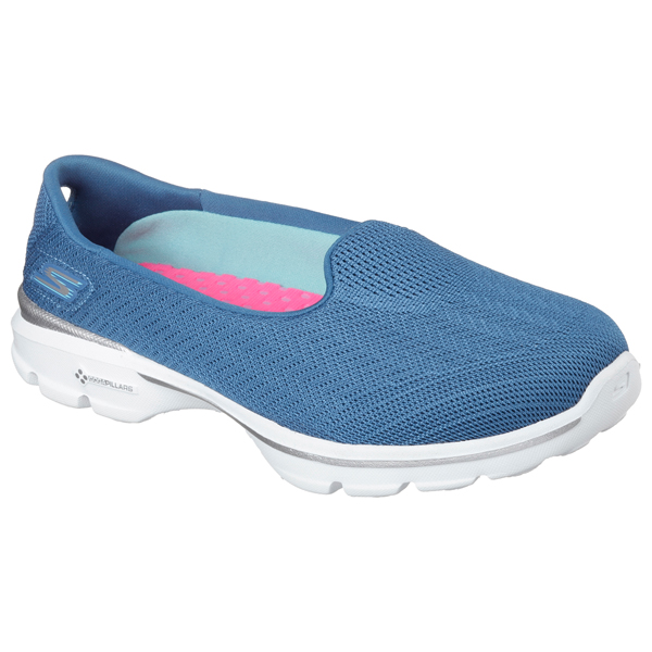 Skechers Women GOwalk 3 - Insight Blue