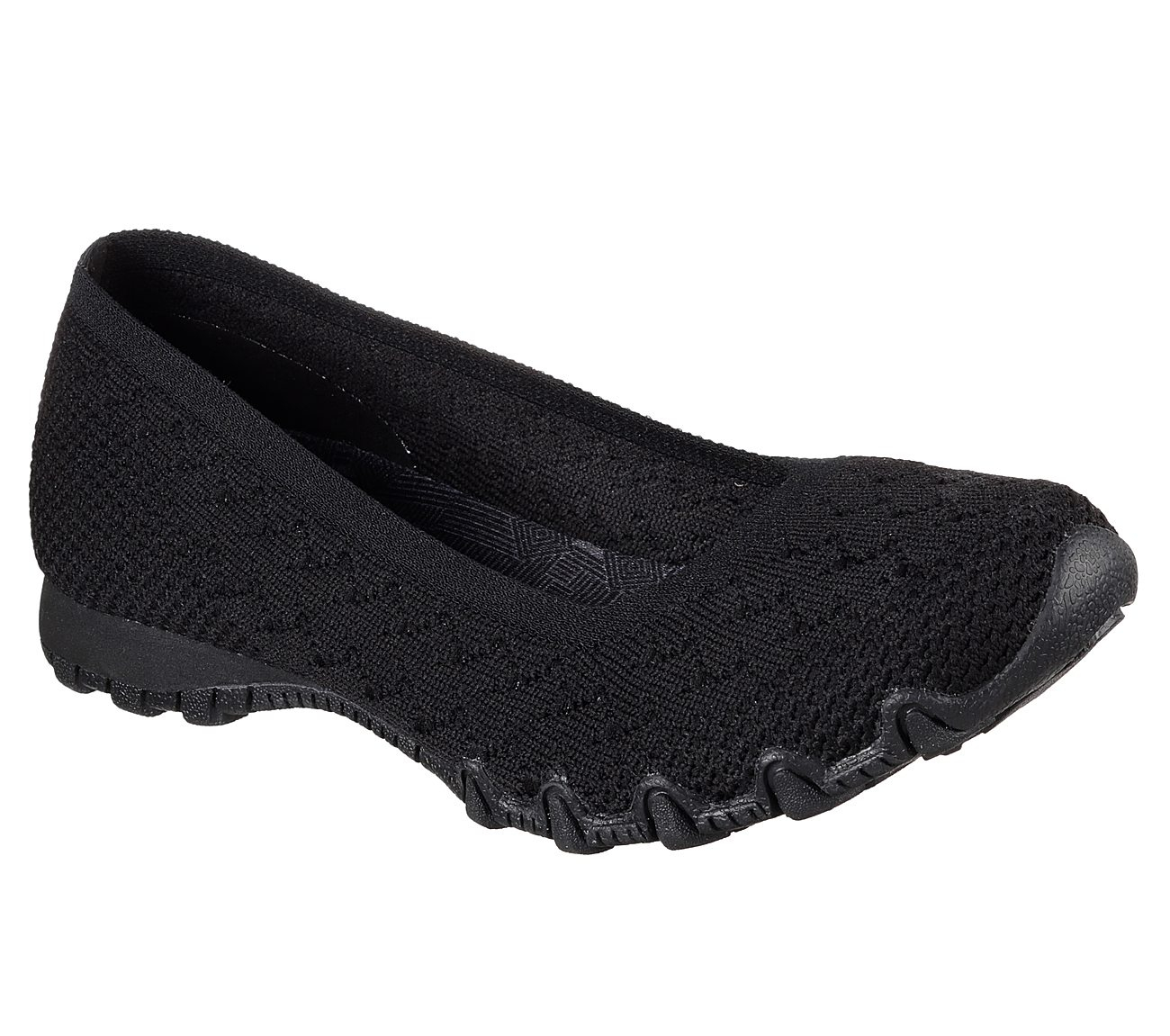 Skechers Women Relaxed Fit: Bikers - Witty Knit Black
