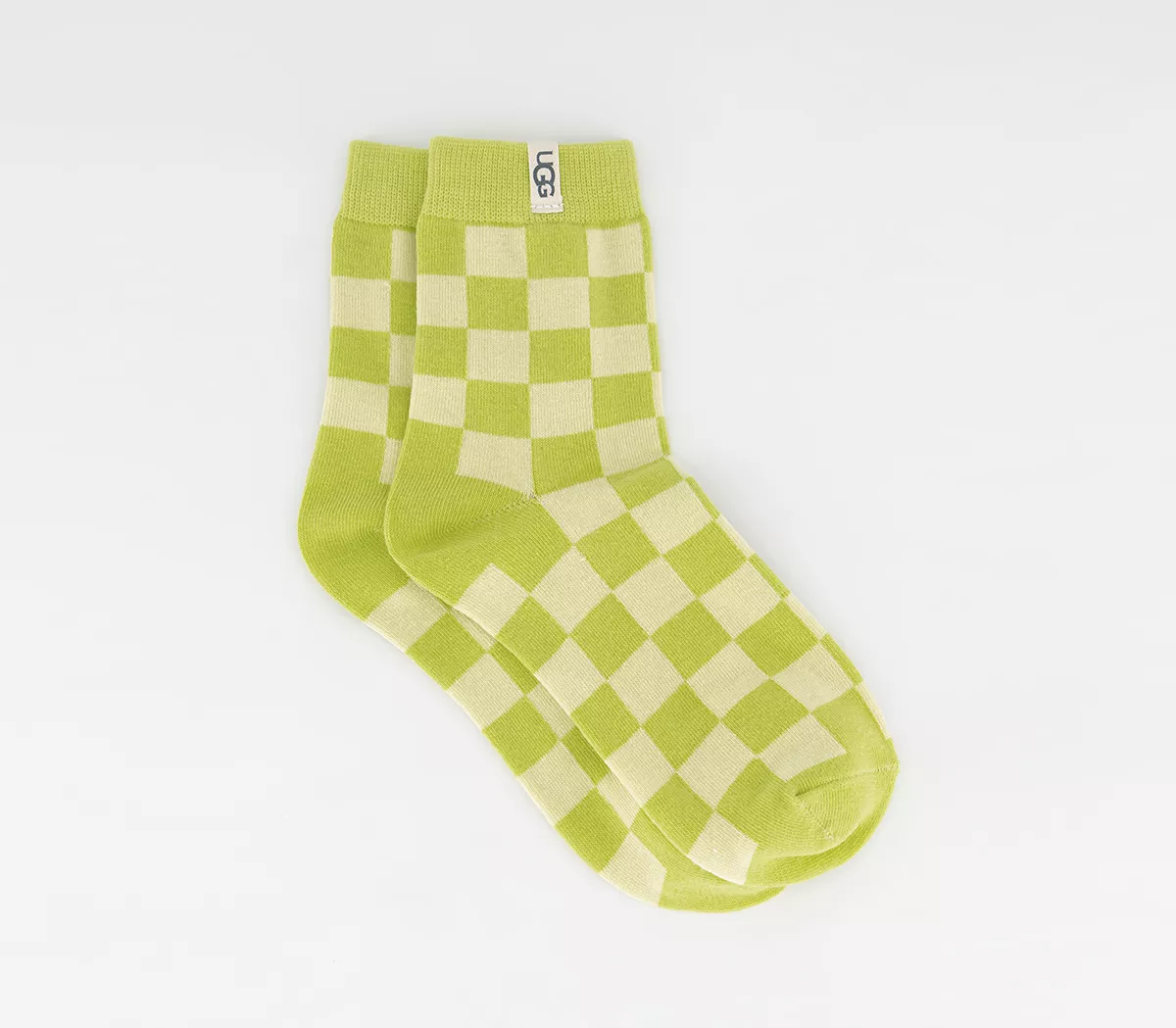 UGG Teslin Quarter Socks Honeycomb Vibrant Green