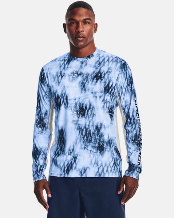 Men's UA Iso-Chill Shorebreak Camo Long Sleeve