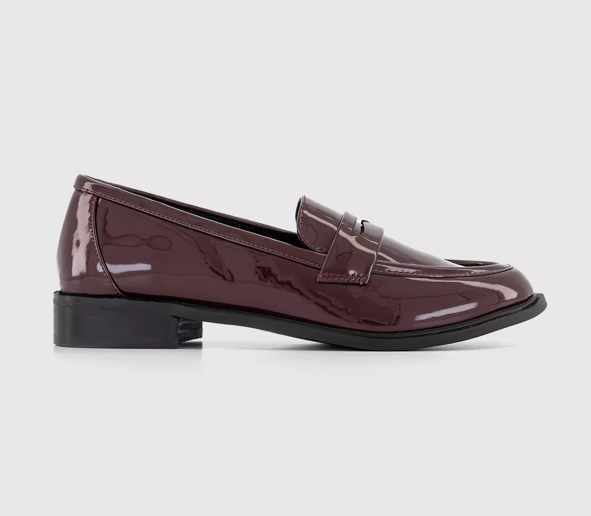 OFFICE Flaming Penny Loafers Burgundy Patent