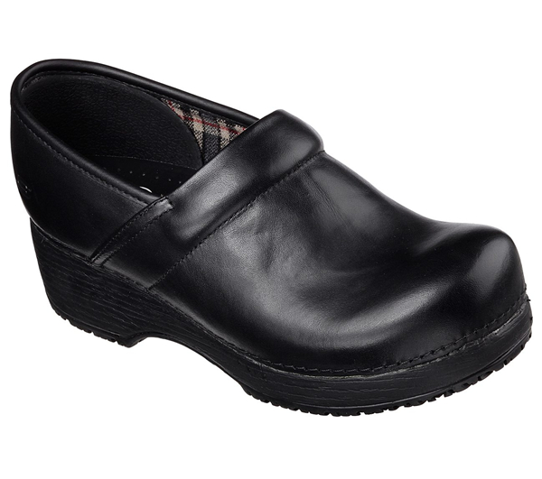 Skechers Women Work: Tone-ups Clog Slip Resistant Black