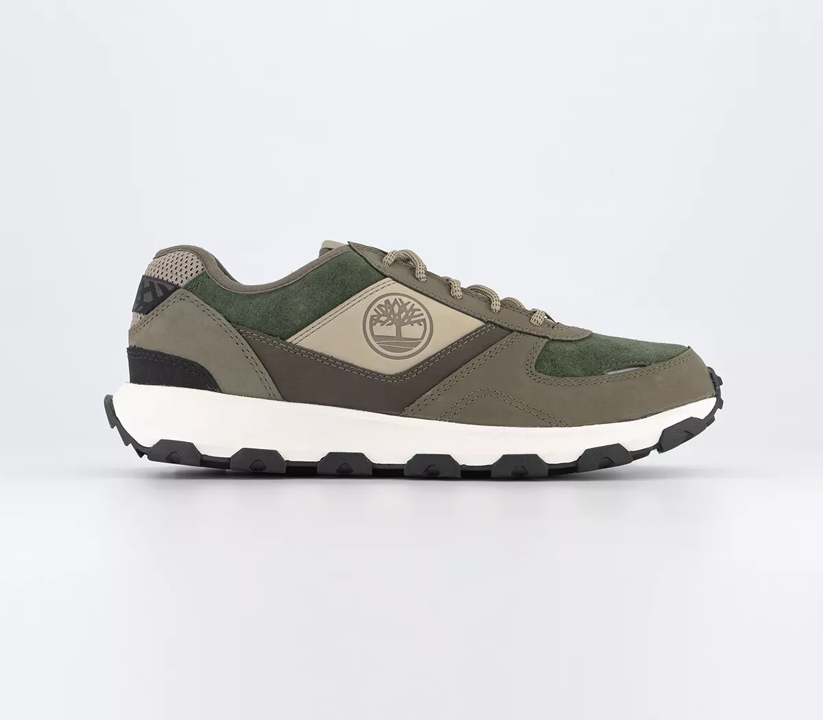 Timberland Winsor Park Ox Trainers  Green Nubuck W Grn