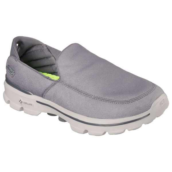 Skechers Men Extra Wide Fit (4E) Shoes - LT Charcoal