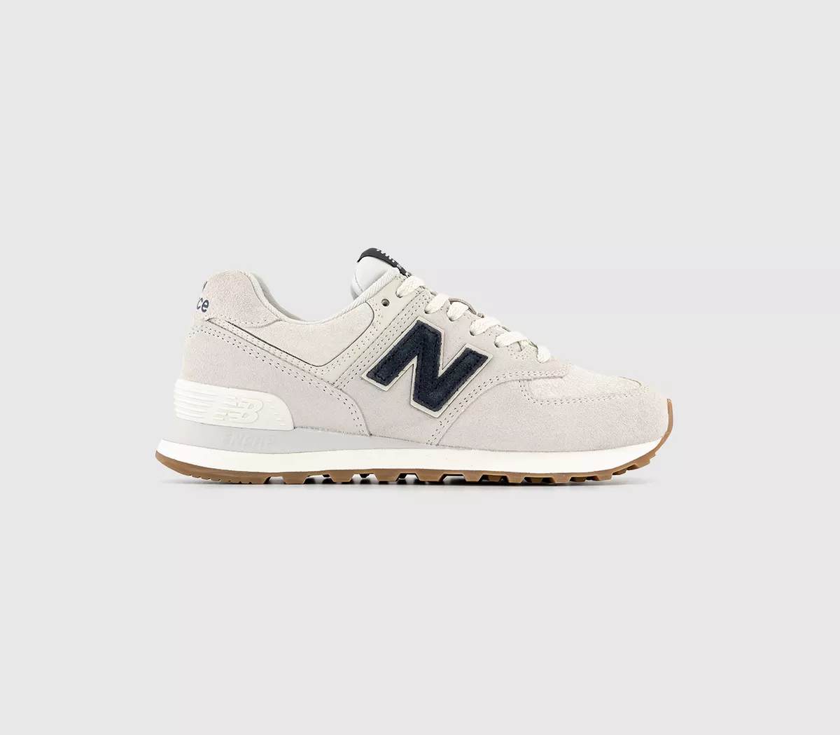 New Balance 574 Trainers Reflection Grey Navy