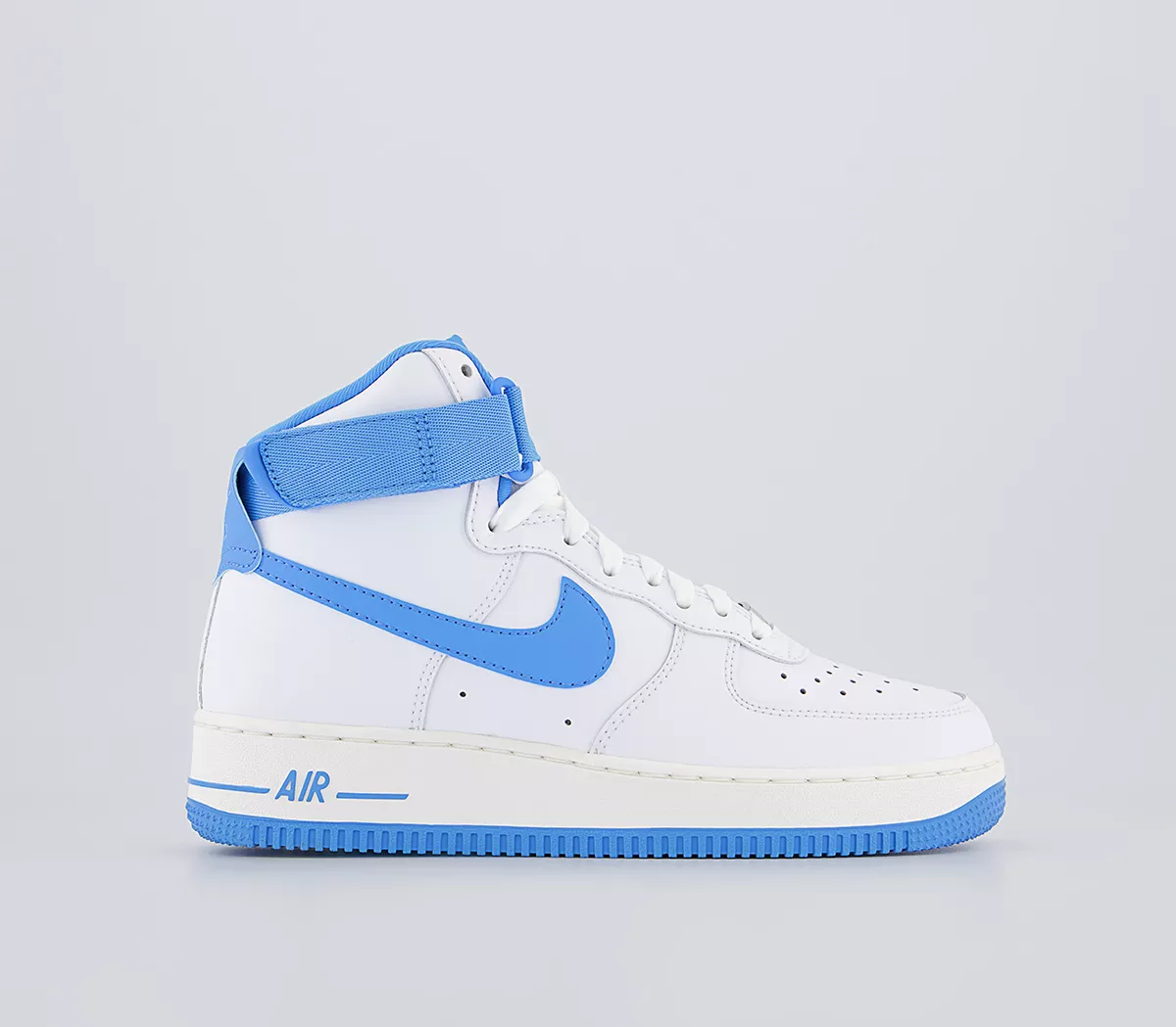 Nike Air Force 1 High Trainers White University Blue Sail