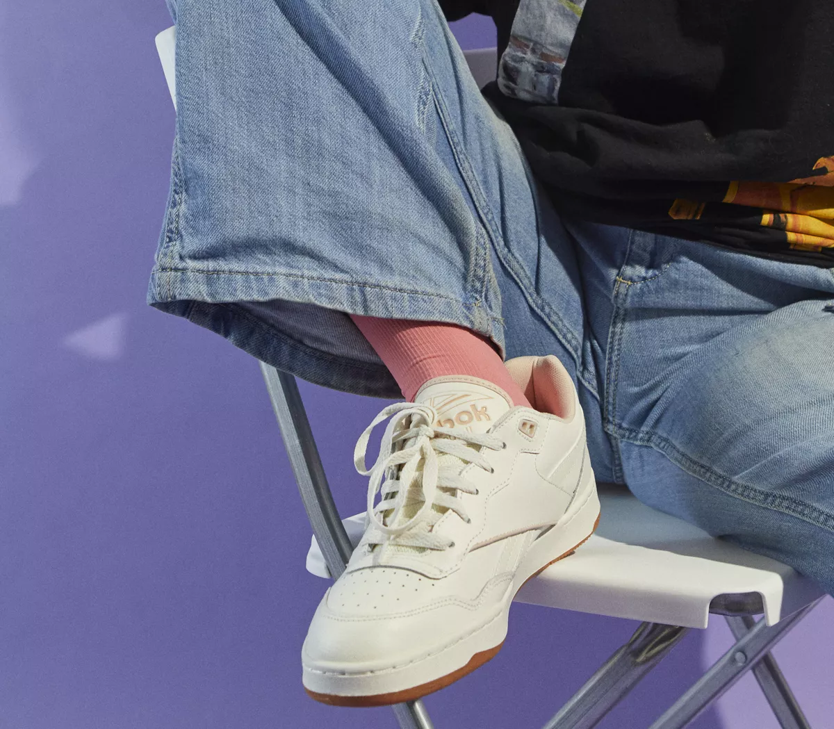 Reebok Bb 4000 II Trainers  Vintage Chalk Ecru Rubber Gum