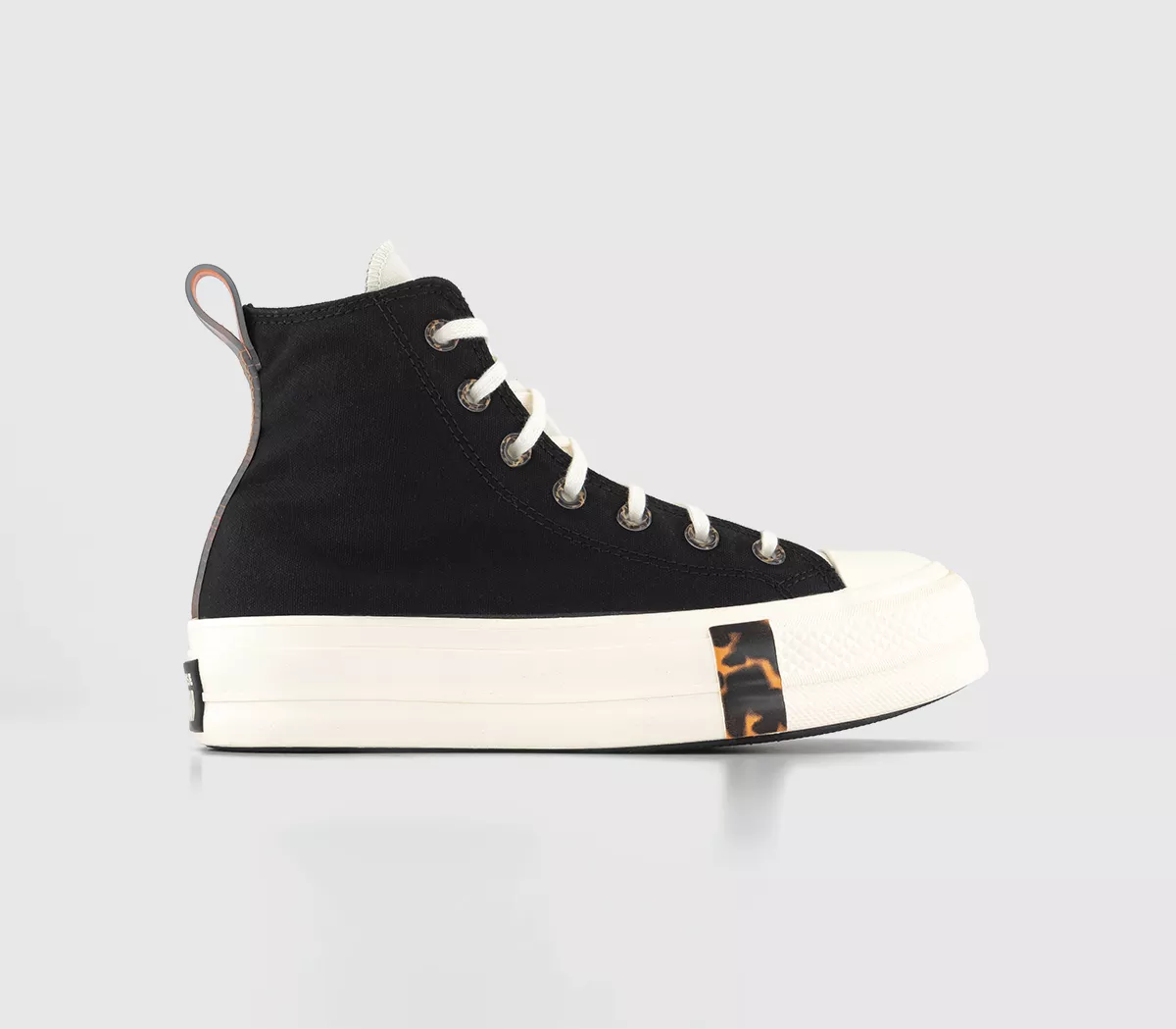Converse All Star Lift Hi Platform Trainers  Black Egret Tawny Owl