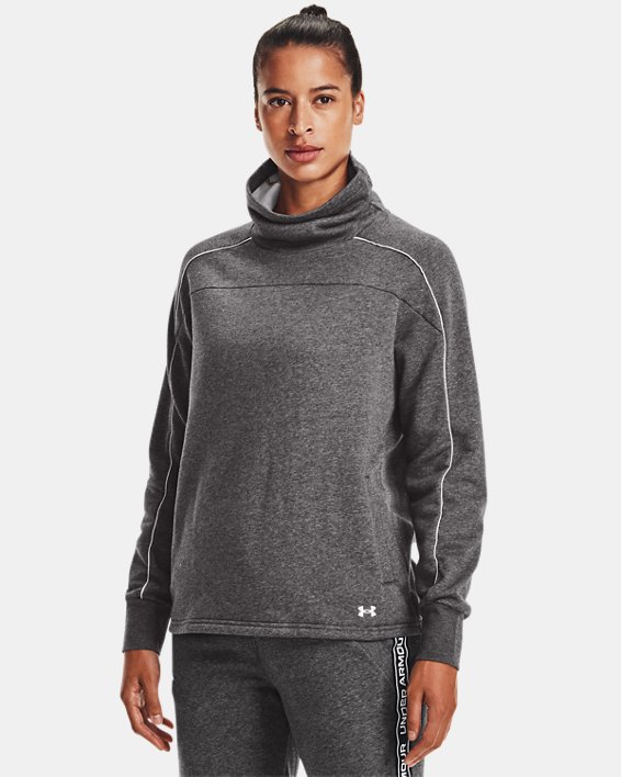 Women's UA Rival Fleece Funnel Neck