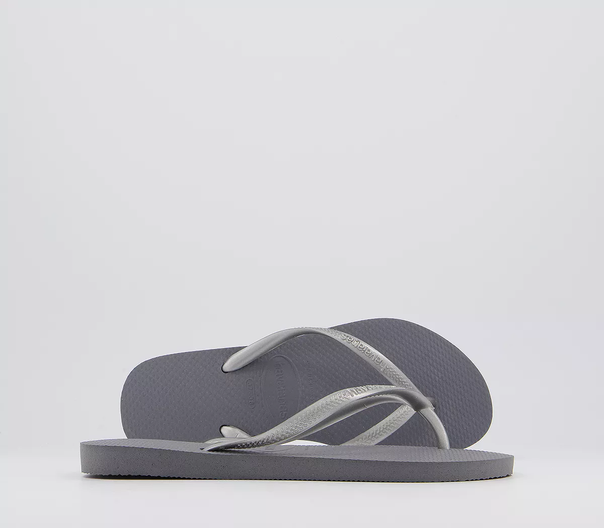 Havaianas Slim Flip Flops Grey