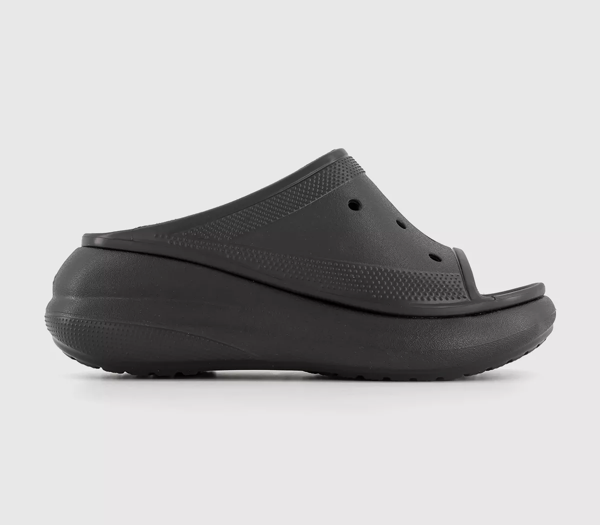 Crocs Classic Crush Slides Black