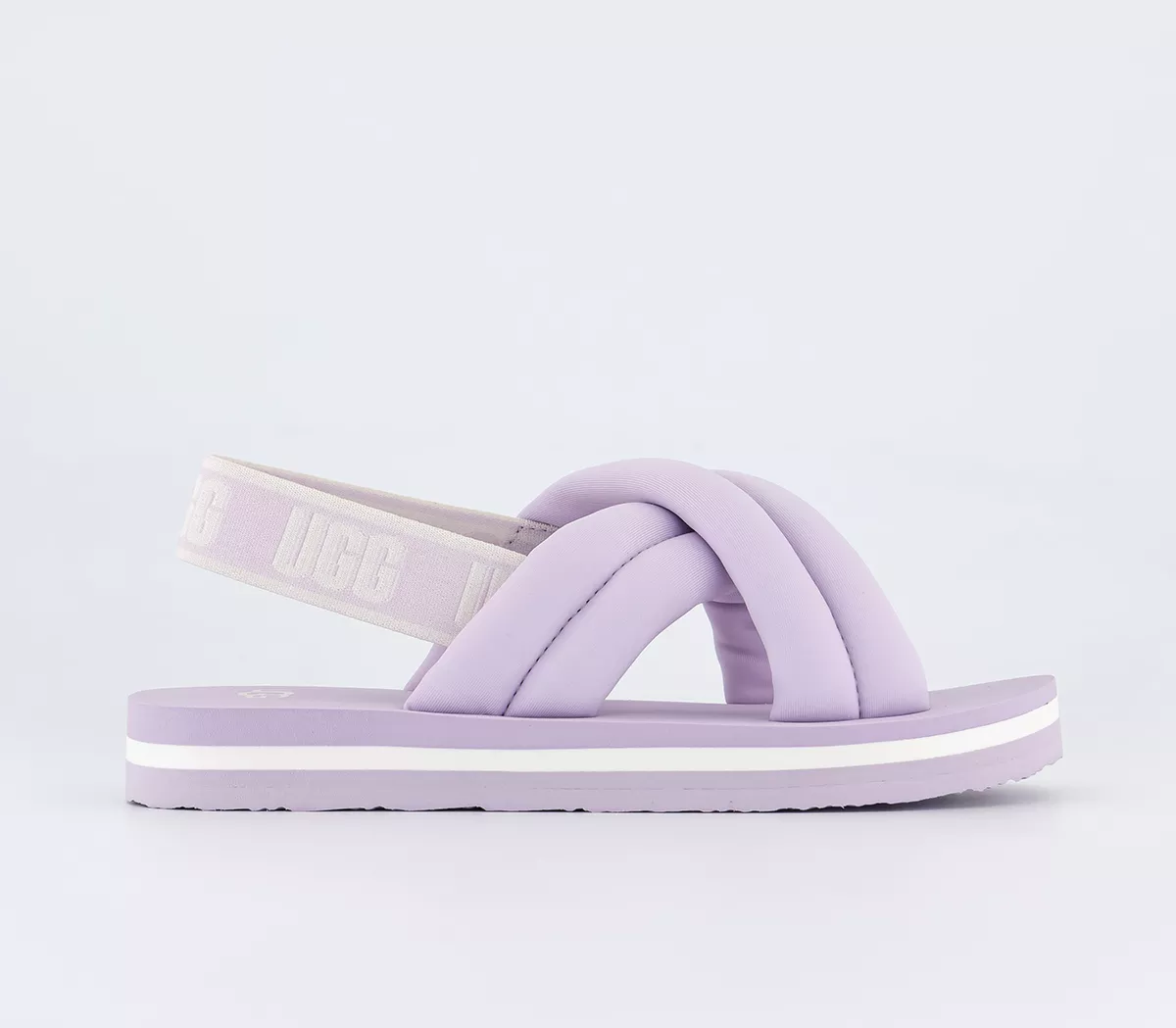 UGG Ugg Everlee Kids Sandals  Lavender Fog