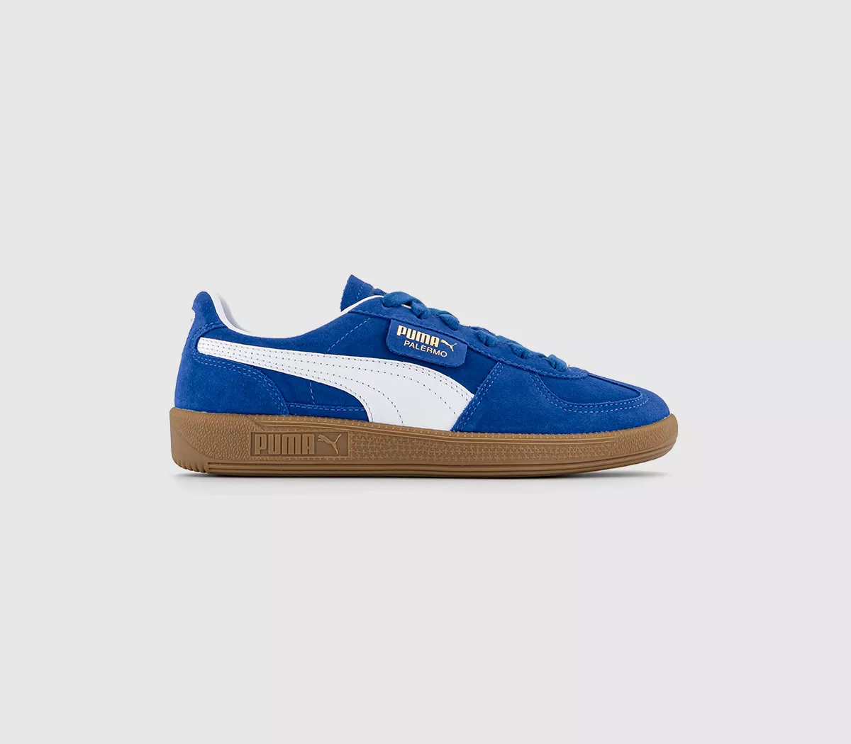 Puma Palermo Trainers  Cobalt Glaze Puma White