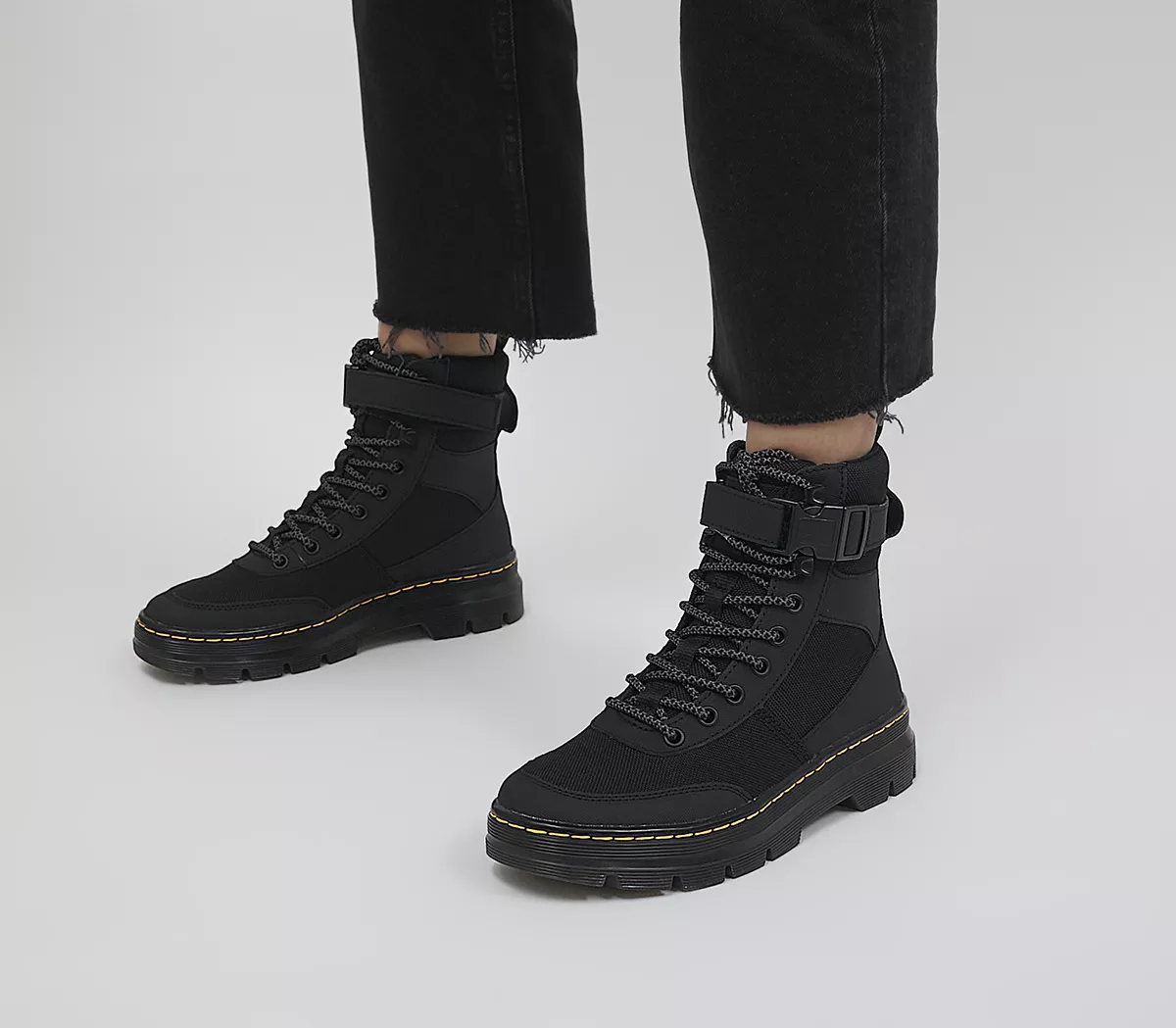 Dr. Martens Combs Tech Element Boots  Black Extra Tough Nylon