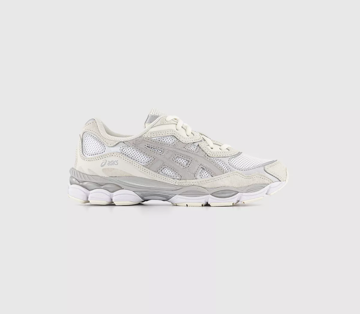 Asics Gel Nyc Trainers  White Oyster Grey