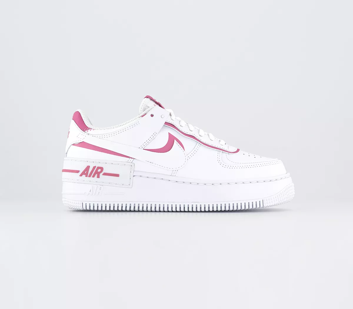 Nike Air Force 1 Shadow Trainers White Magic Flamingo
