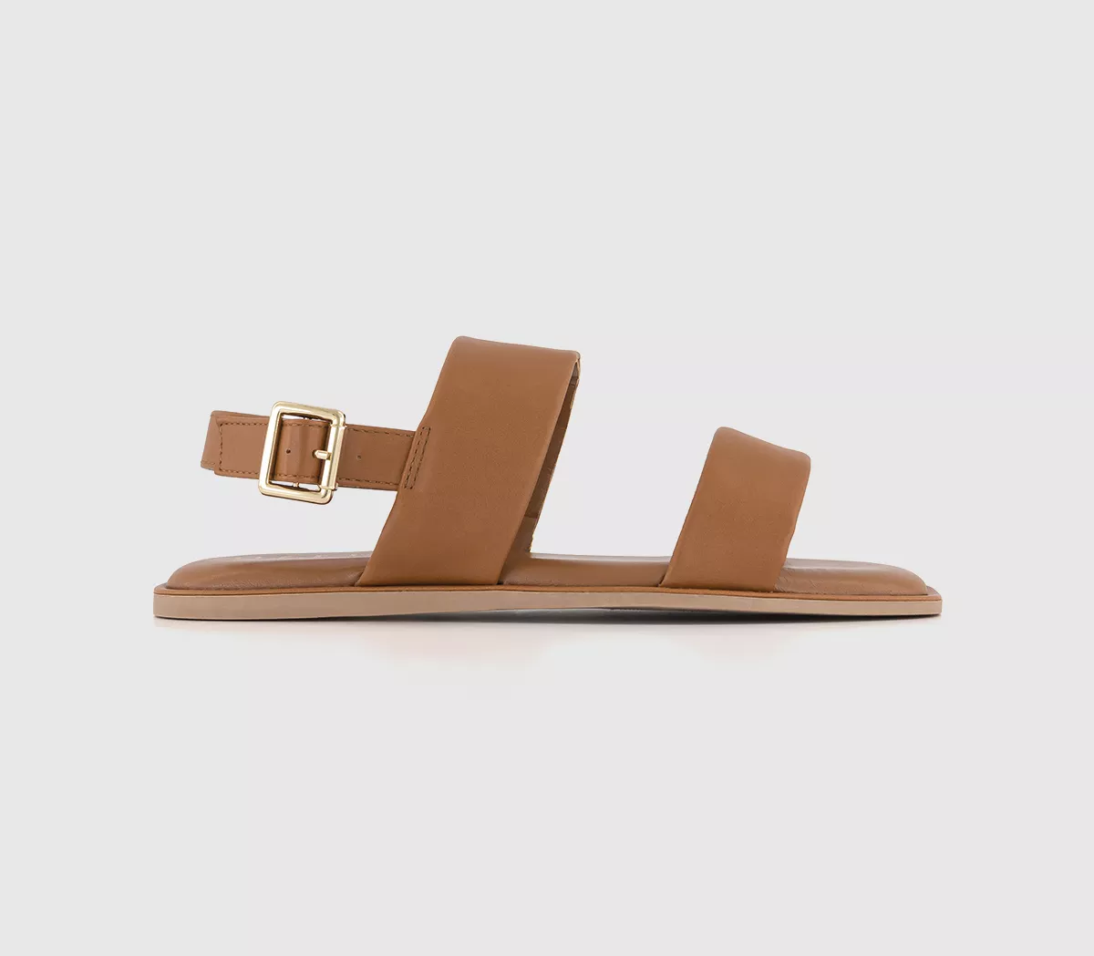 OFFICE Sea Breeze Double Strap Sandals Tan