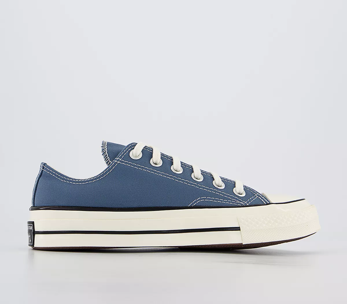 Converse All Star Ox 70s Trainers Deep Waters Egret Black