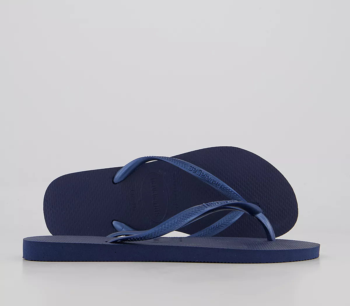 Havaianas Slim Flip Flops Navy Blue