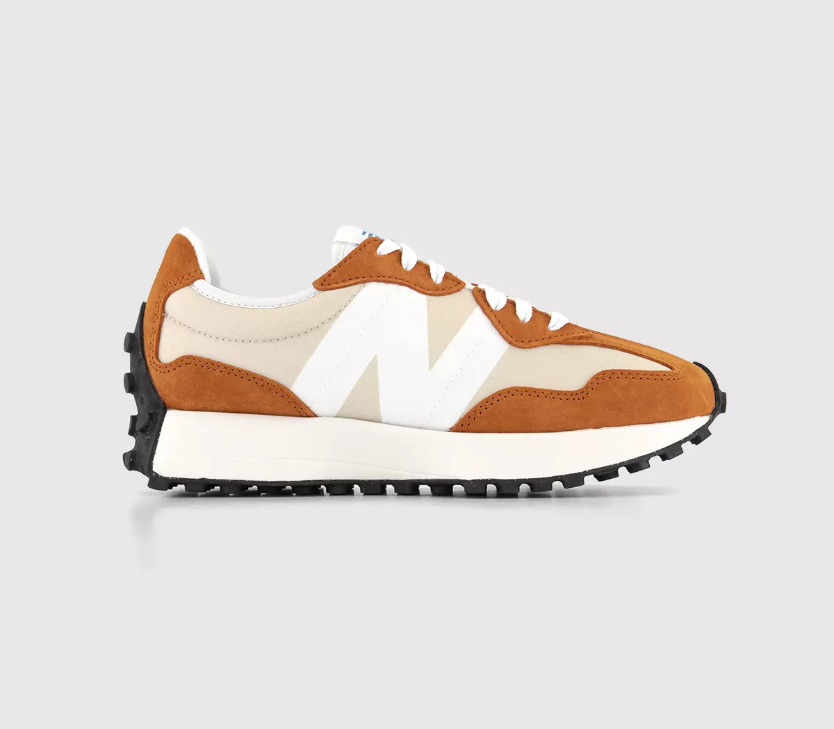 New Balance 327 Trainers Rust Oxide Orange Offwhite