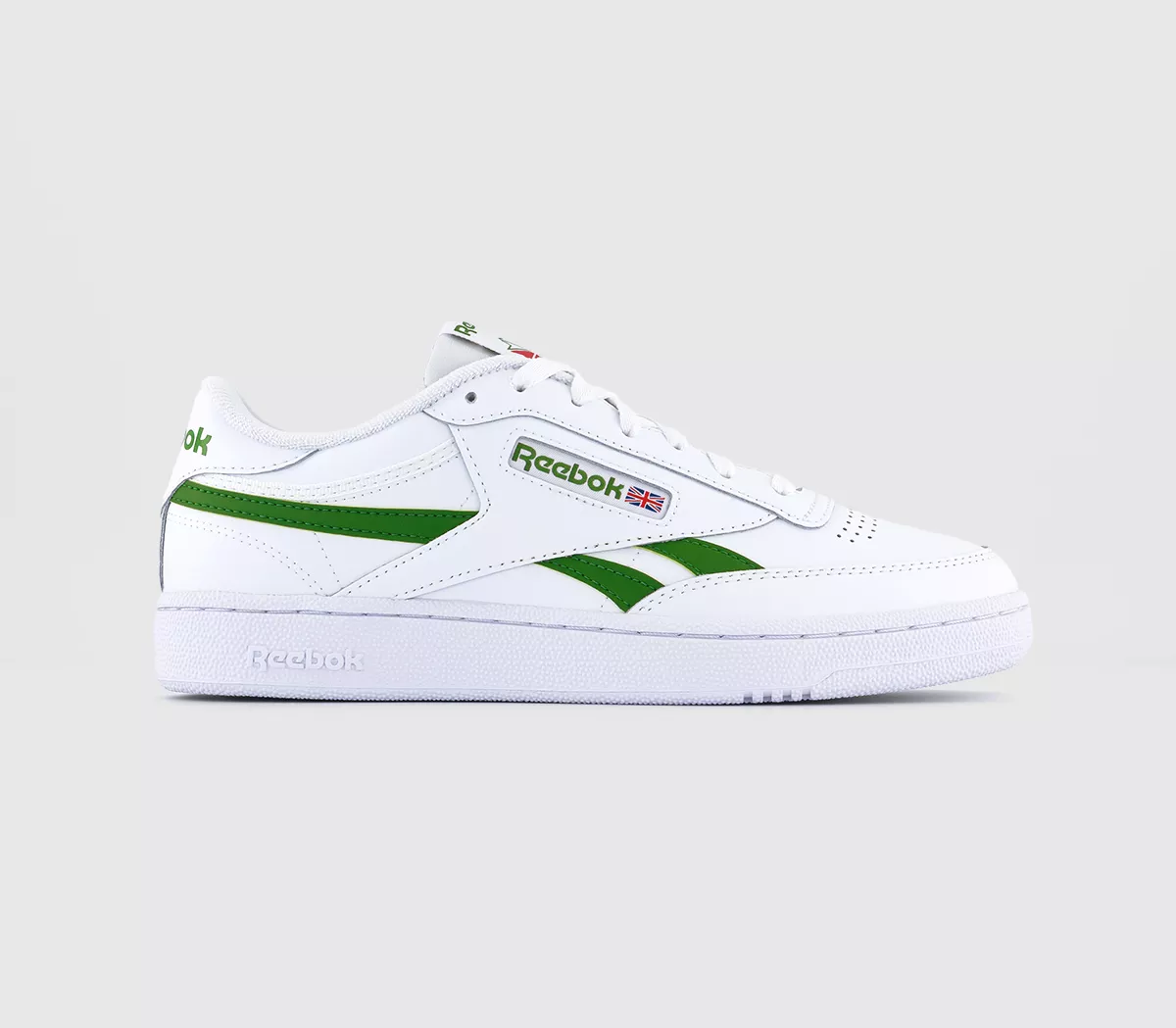 Reebok Club C Revenge Trainers White White Green