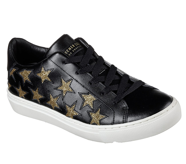 Skechers Women Side Street - Star Side Black/Gold
