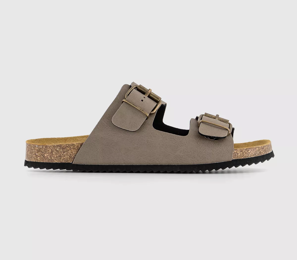 OFFICE Livingstone Double Strap Footbeds Taupe