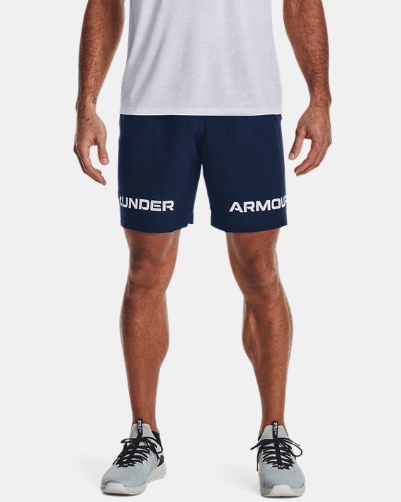 Men's UA Woven Graphic Wordmark Shorts