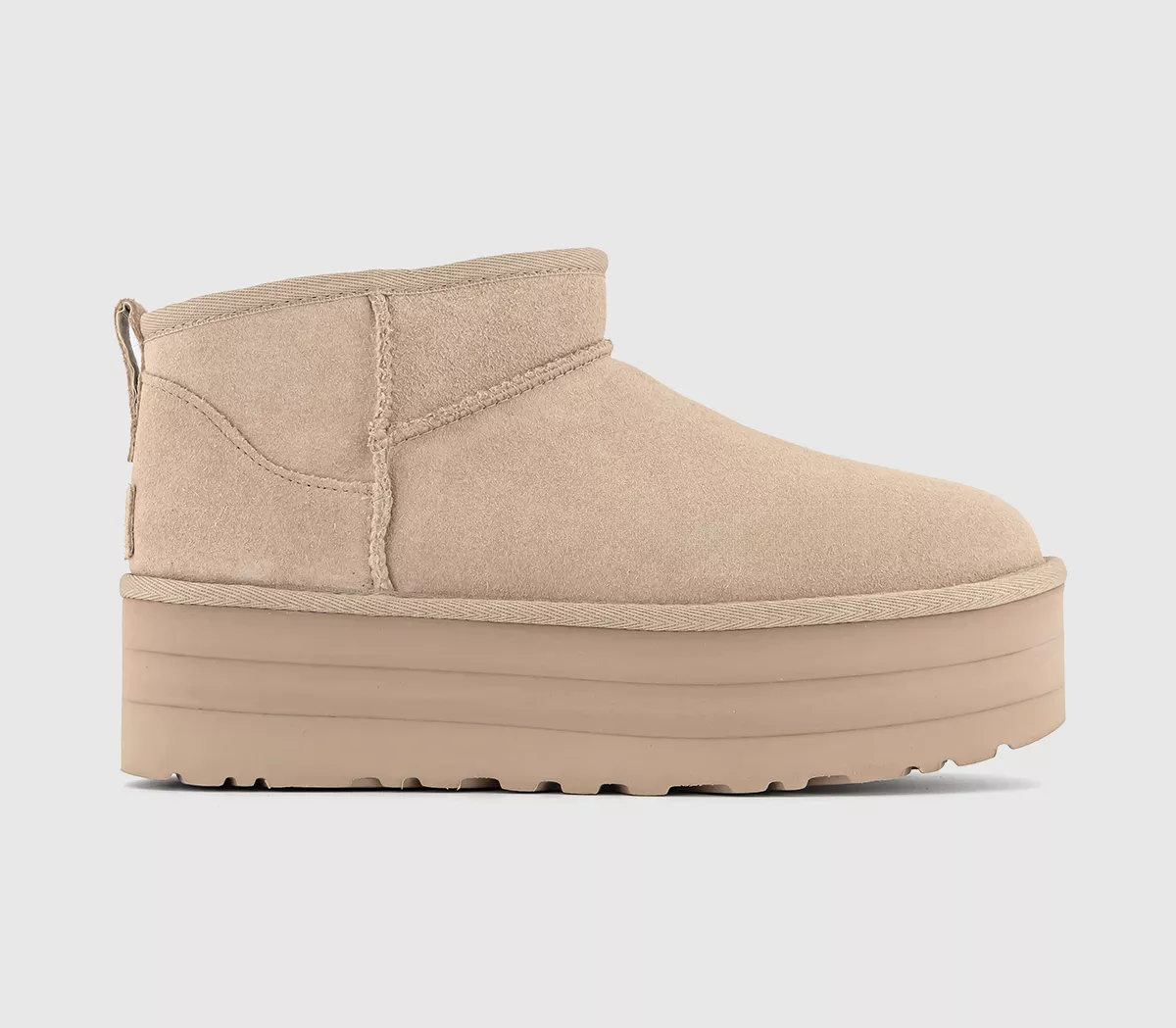 UGG Classic Ultra Mini Platform Boots Sand