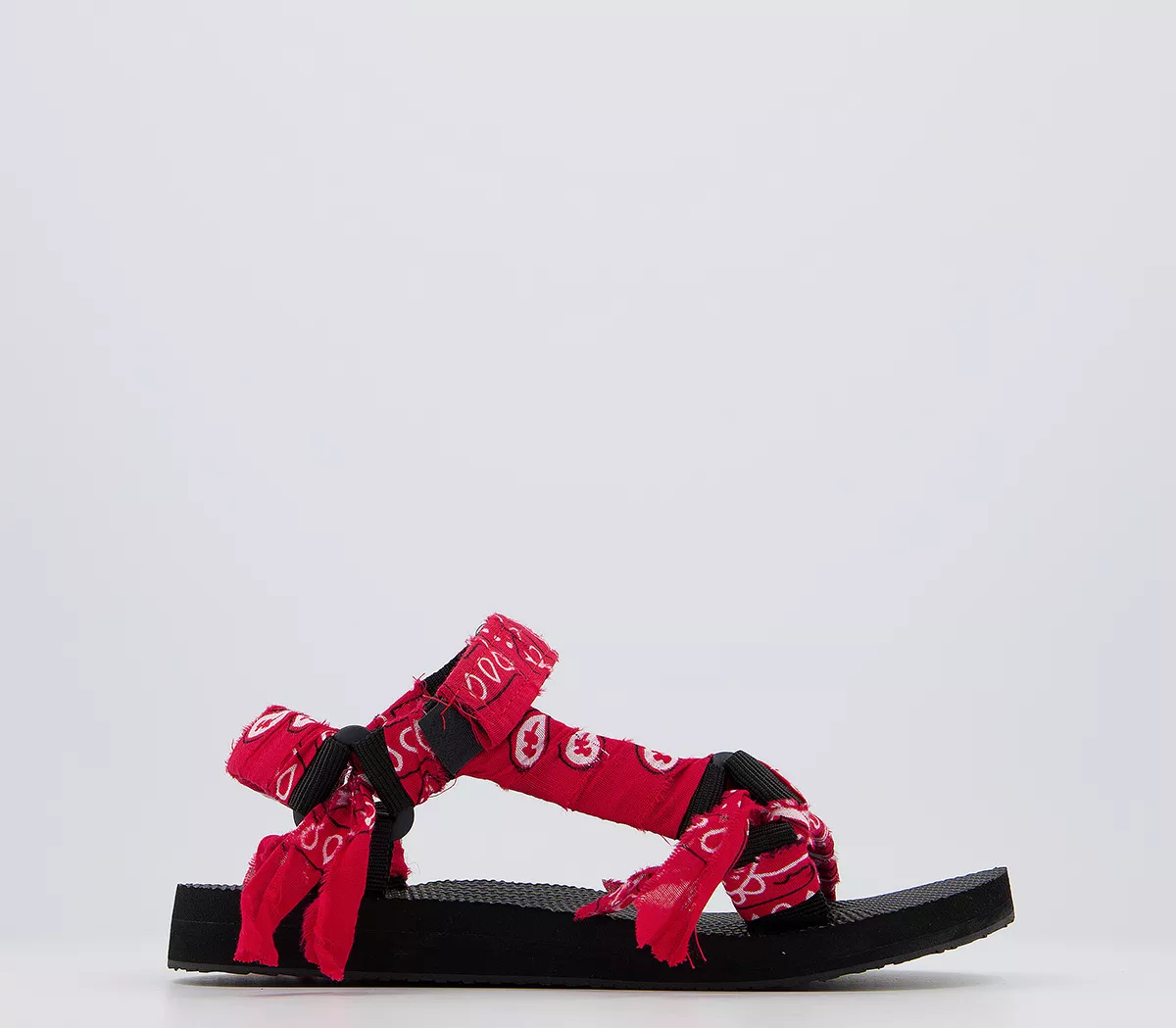 Arizona Love Trekky Bandana Sandals Red