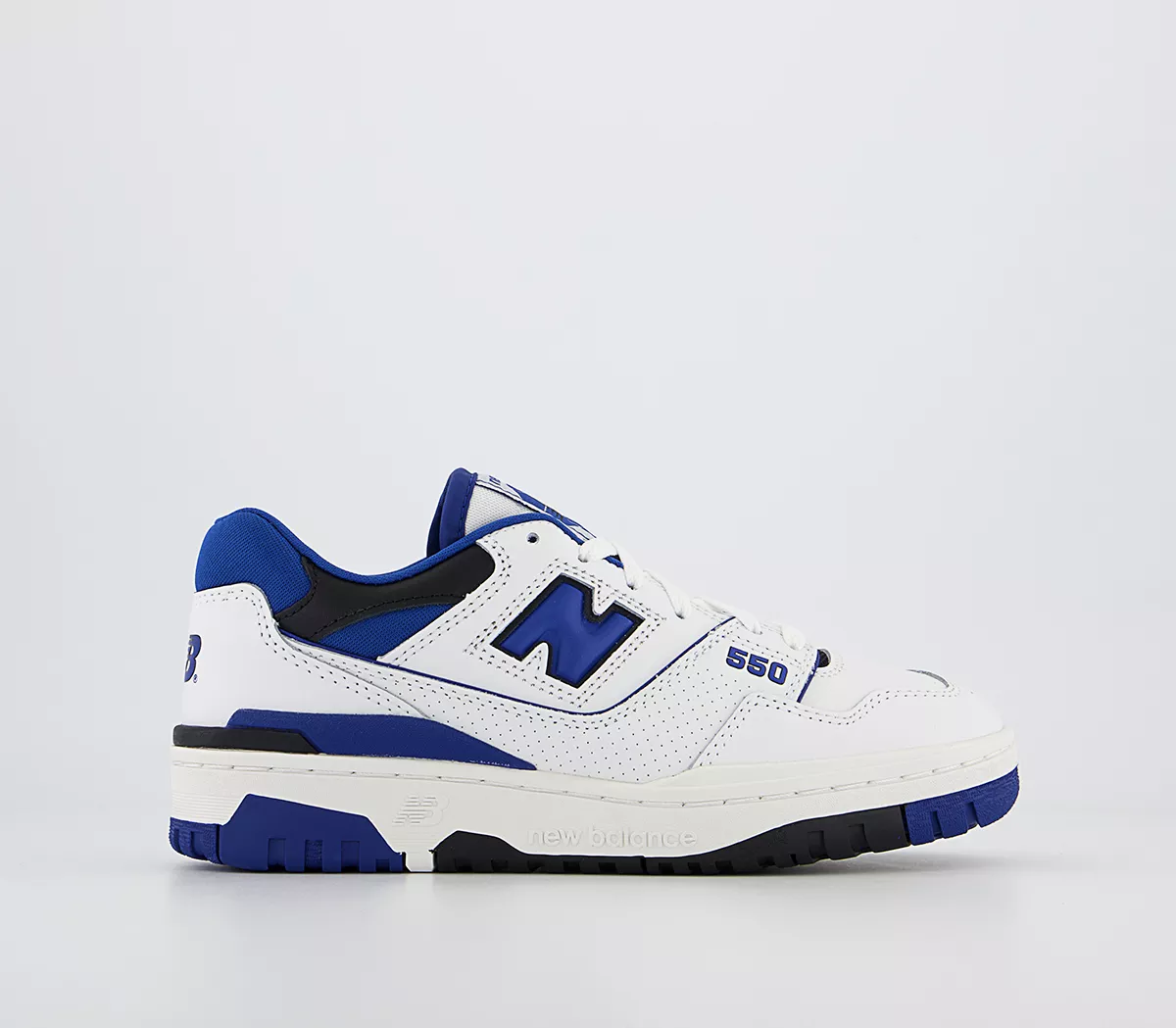 New Balance BB550 Trainers White Blue Black