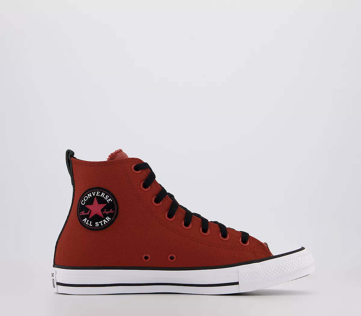 Converse Converse All Star Hi Trainers Rugged Orange Black Red