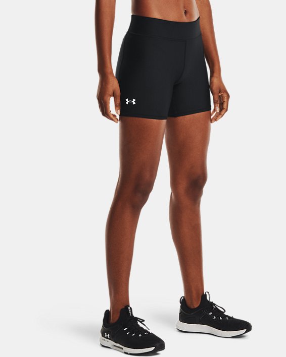 Women's HeatGear Armour Mid-Rise Middy Shorts