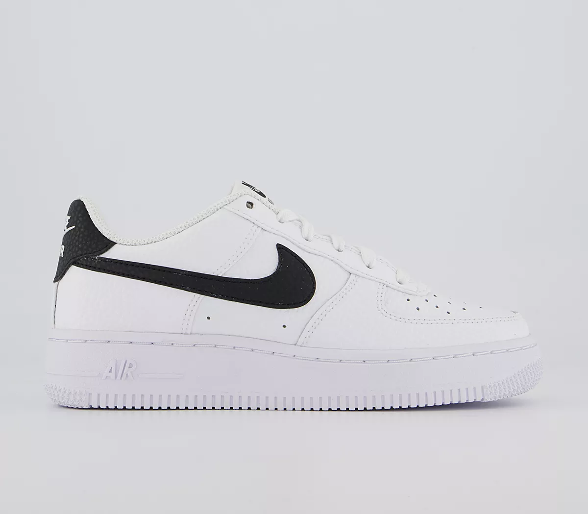 Nike Air Force 1 Junior Trainers White Black
