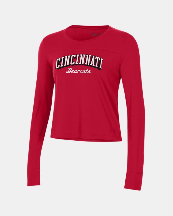 Women's UA Performance Cotton Collegiate Long Sleeve