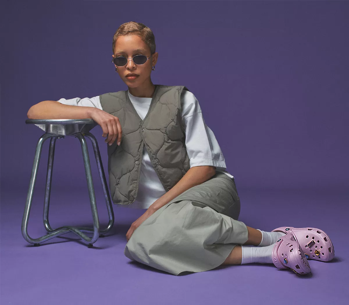 Crocs Classic Clogs  Pink Clay Shimmer