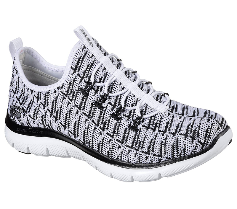 Skechers Women Flex Appeal 2.0 - Insights White/Black