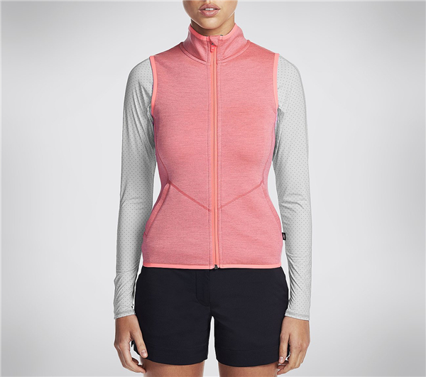 Skechers Women GO Golf Whistler Vest Coral