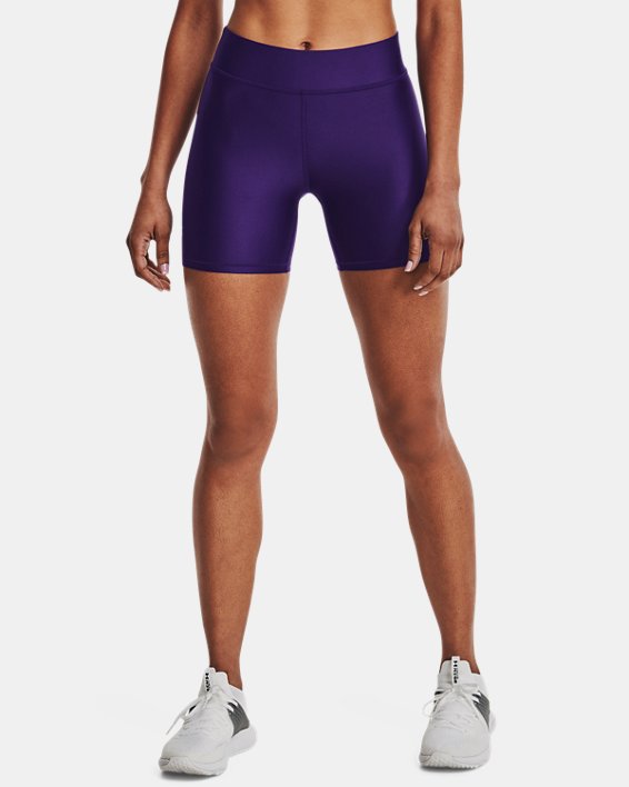 Women's HeatGear Armour Mid-Rise Middy Shorts