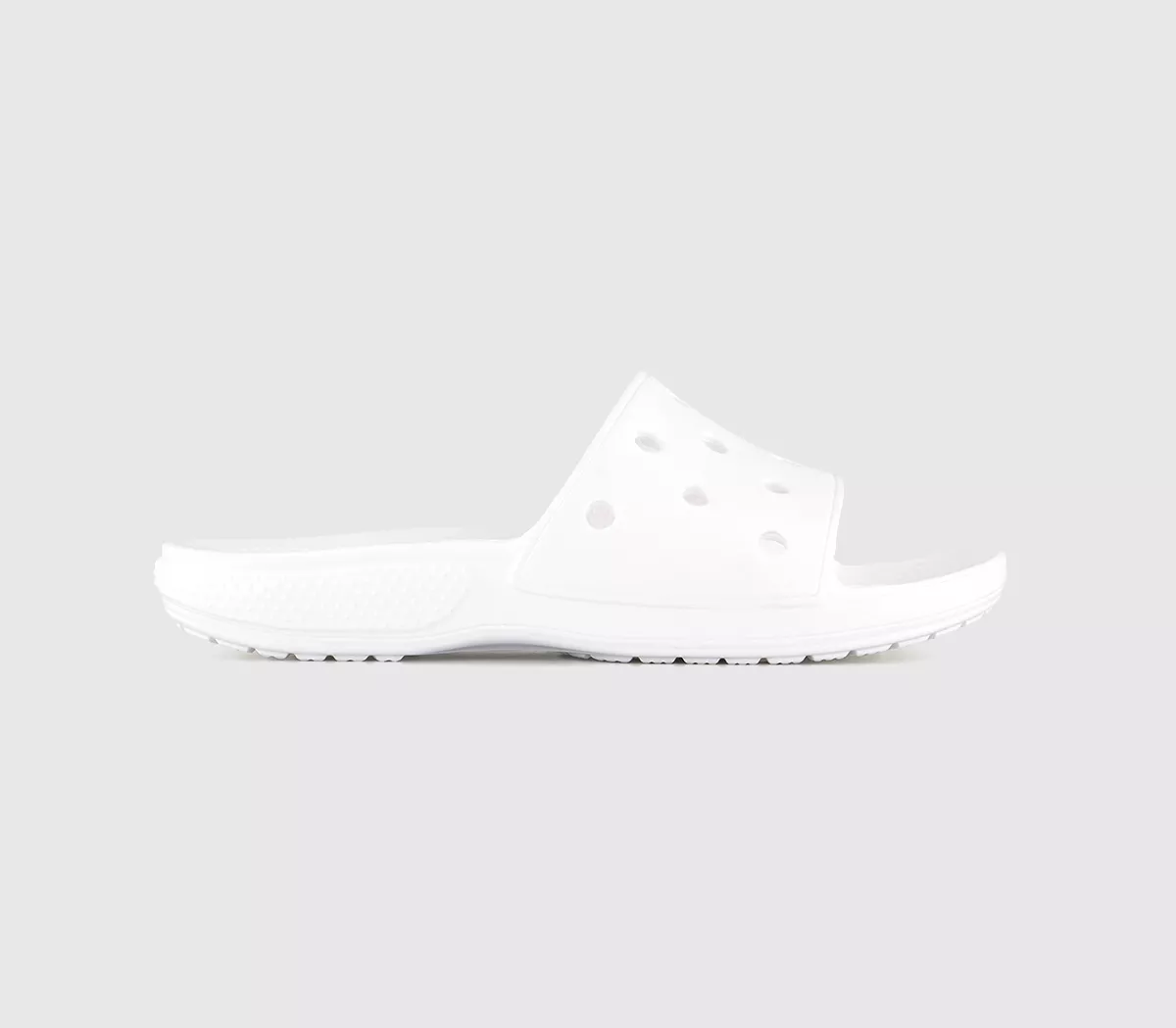 Crocs Classic Sliders White