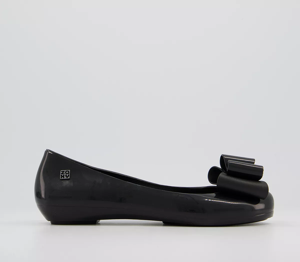 Zaxy Pop Bow Classic Flats Black