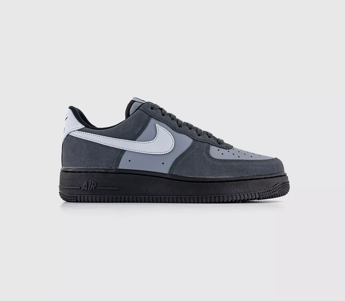 Nike Air Force 1 Lv8 Trainers Antrhacite Wolf Grey Cool Grey Black