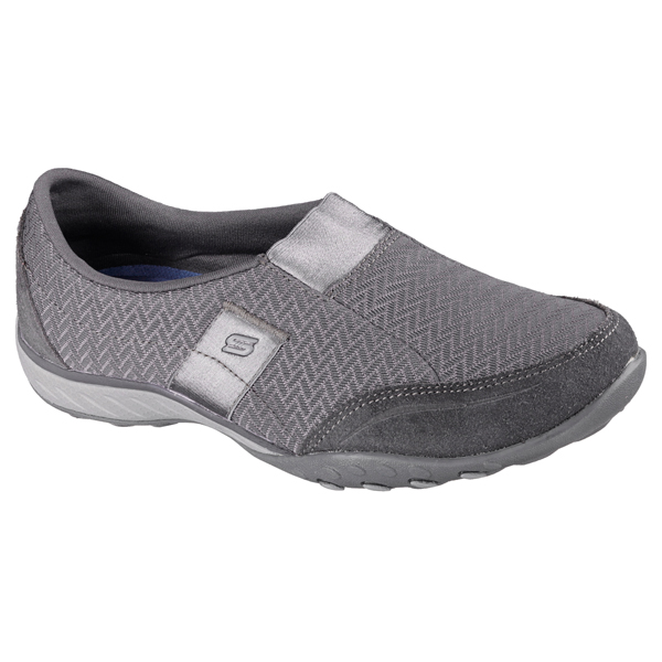 Skechers Women Relaxed Fit: Breathe Easy - Resolution Charcoal