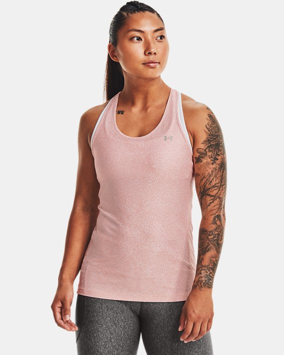 Women's HeatGear Armour Racer Print Tank