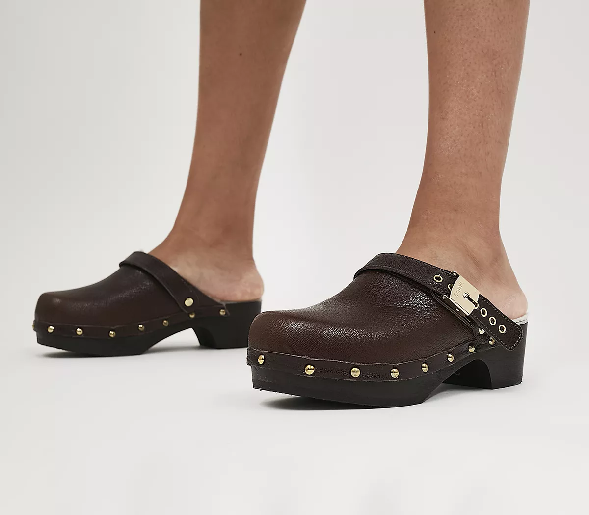 Scholl Pescura Robin Clogs Brown