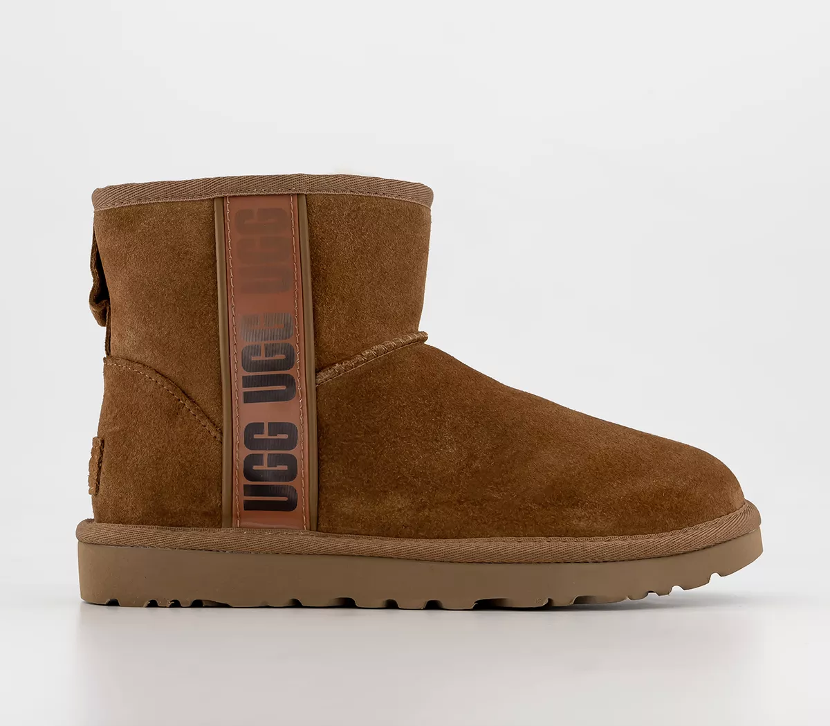 UGG Classic Mini Side Logo II Boots Chestnut