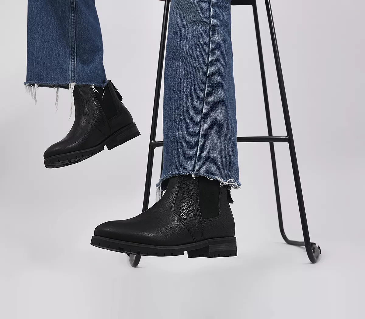 Barbour Nina Chelsea Boots Black