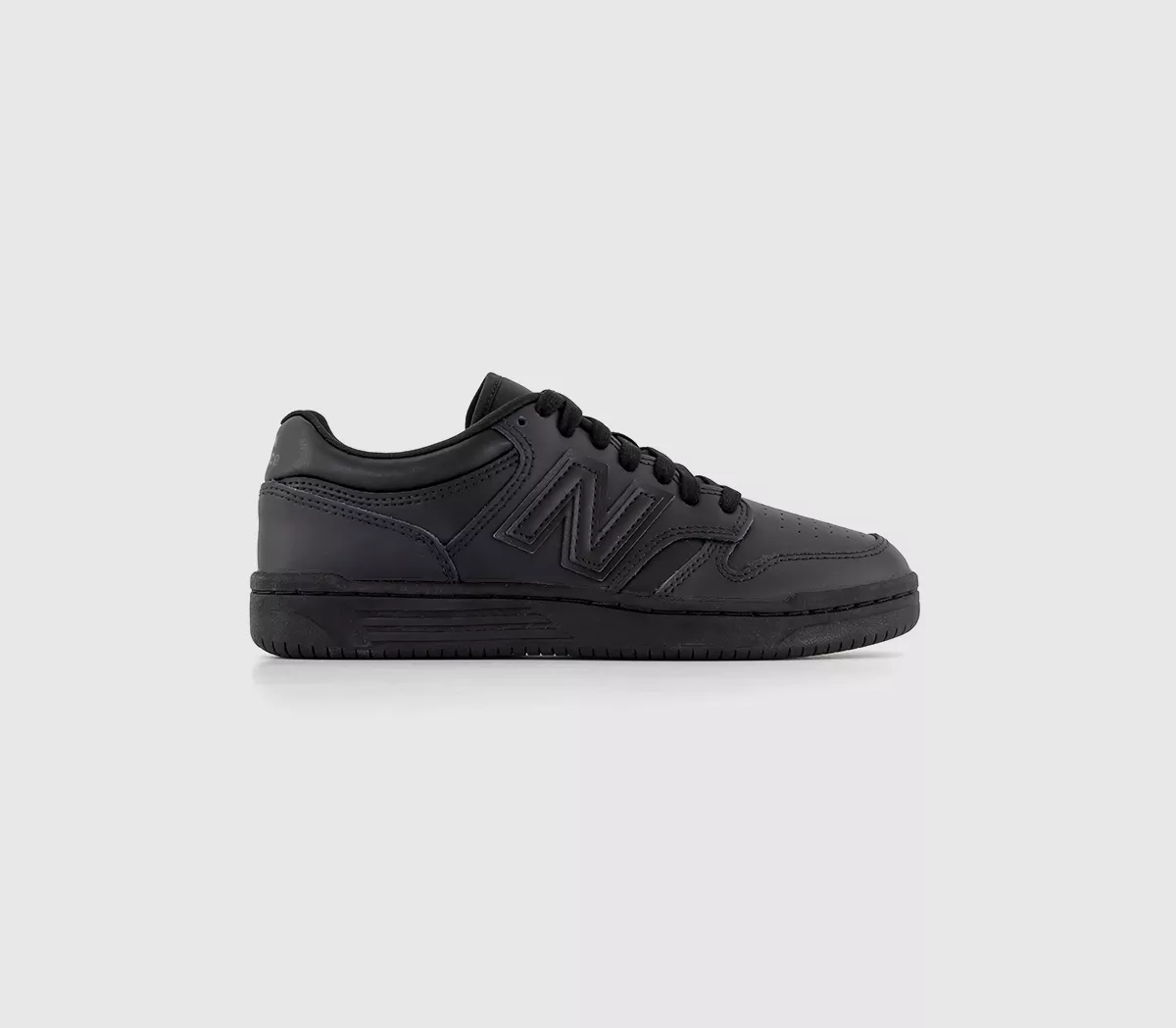 New Balance 480 Junior Trainers  Black