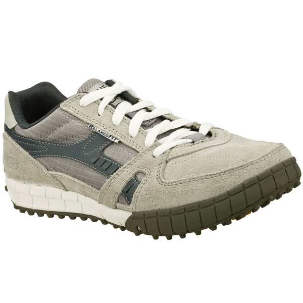 Skechers Men Extra Wide Fit (4E) Shoes - Floater Light Gray