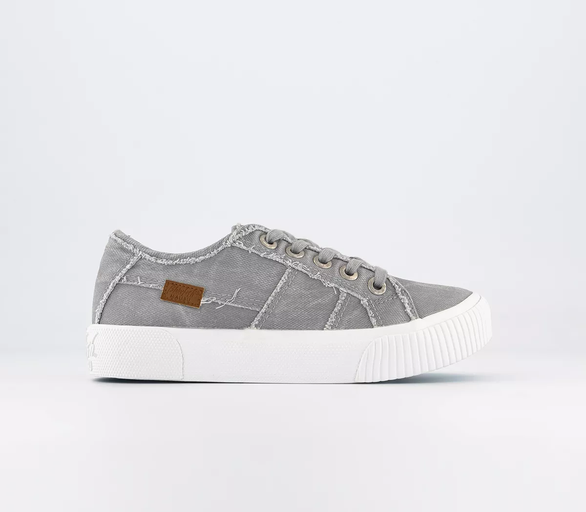 Blowfish Malibu Casper Trainers Fog Grey Canvas